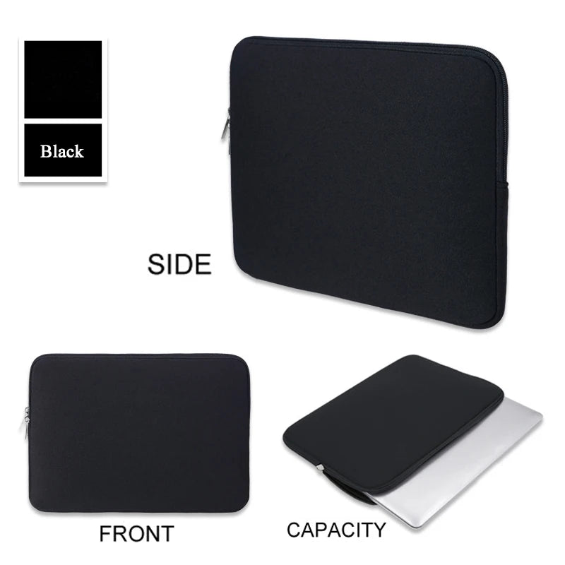 11-15.6 inches Soft Laptop Bag Sleeve For Xiaomi HP Dell Lenovo Macbook Air Pro Notebook Computer Case Cover Laptop Accessories