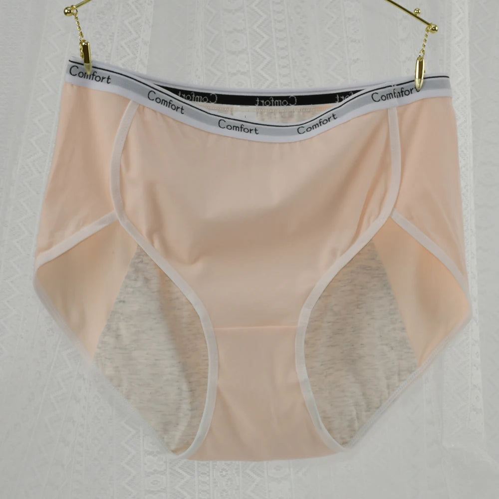 2025 New Women Menstrual Panties Cotton Comfortable Physiological Underwear Female Breathable Period Underpants Plus Size Briefs