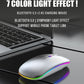 Tablet Phone Computer Bluetooth Wireless Mouse Rechargeable RGB Backlight Mice for iPad PC Laptop Tablet Phone 2.4GHz USB Mouse