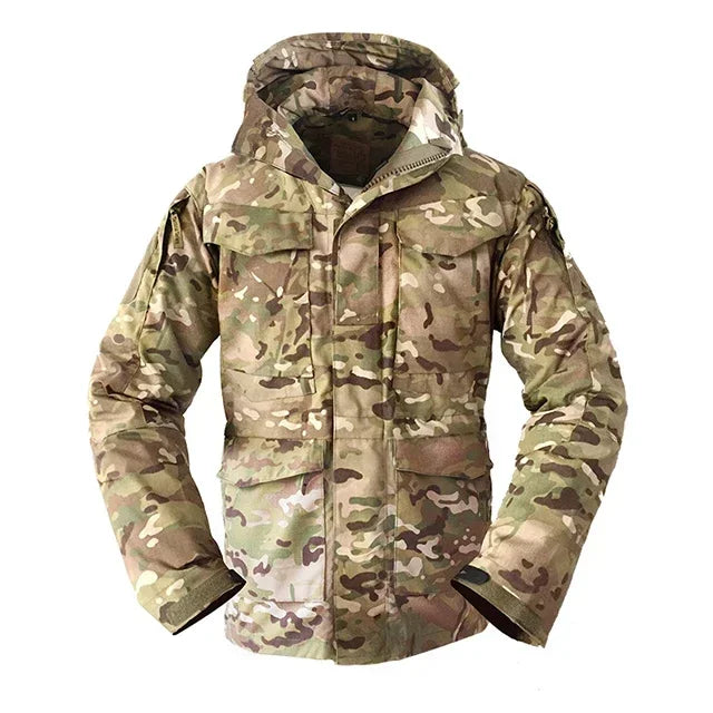 M65 UK  Men Autumn Flight Pilot Coat  Clothes Casual Tactical Hoodie Hunting Field Jacket Windbreaker Waterproof Jackets