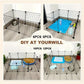 Pet fence DIY iron mesh can be freely combined cat cage dog cage hamster cage rabbit cage