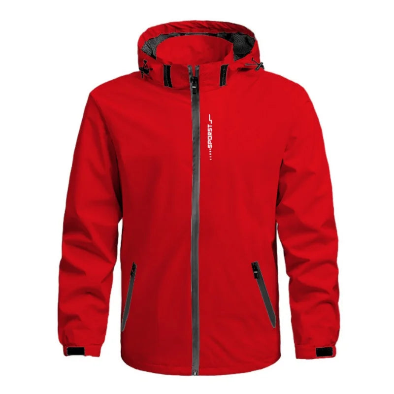 New Outdoor Jacket Men's Tactical Hunting Jacket Men's Autumn Casual Waterproof Windbreaker Coat Pocket Motocycle Clothes