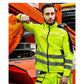 workwear mens jacket working cargo pants men High Visibility work suit with Reflective tapes
