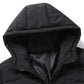Winter Mens White Duck Down Jacket Warm Hooded Thick Slim Fit Puffer Jacket Coat Male Casual High Quality Overcoat Thermal