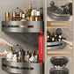 Suction Cup Punch-Free Corner Toilet Bathroom Storage Rack