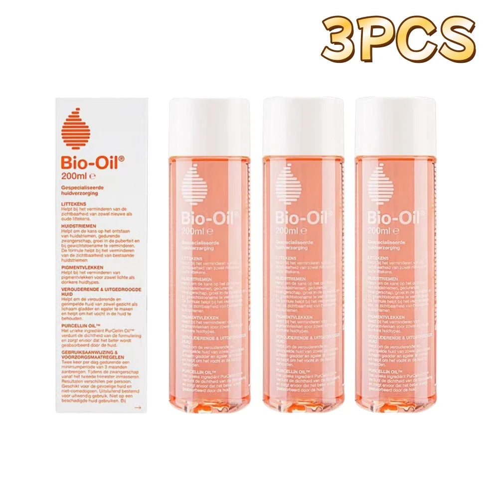 Bio-Oil Body Skin Care Essential Oil Fades Stretch Marks Fades Facial Fine Tattoos Body Skin Oil Improves Uneven Skin care