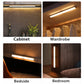 LED Motion Sensor Light Wireless LED Night Light Type C Rechargeable Light Cabinet Wardrobe Lamp Staircase Backlight For Kitchen
