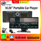 BQCC 10.26 Inch Portable Wireless Carplay Screen HD Rear Reversing Camera Car Radio DVR MP5 Multimedia Video Player Android Auto