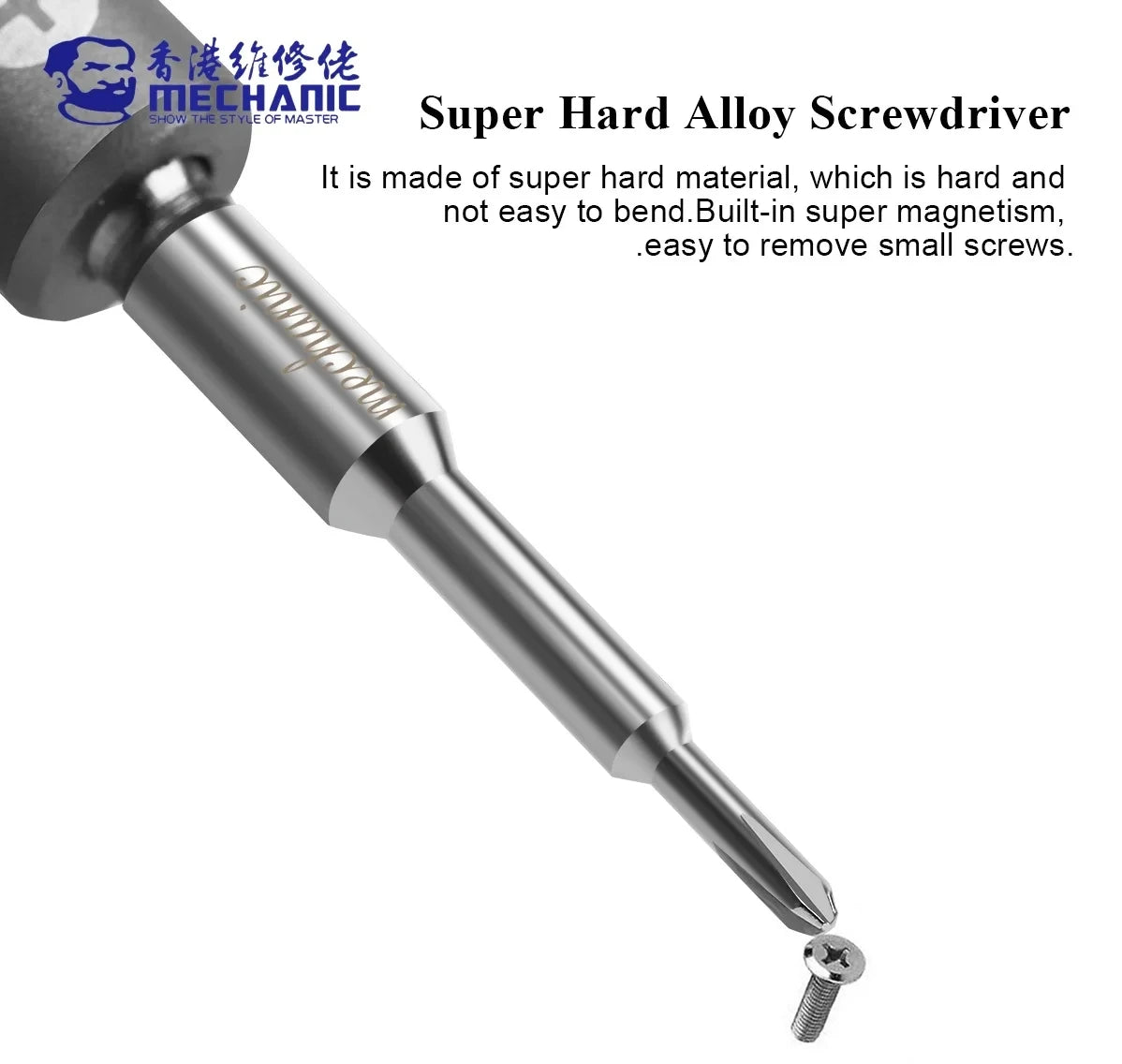 6in1 Mechanic IShell Min High Hardness Precision Screwdriver Plum blossom cross for IPhone bottom Internal disassembly tools set