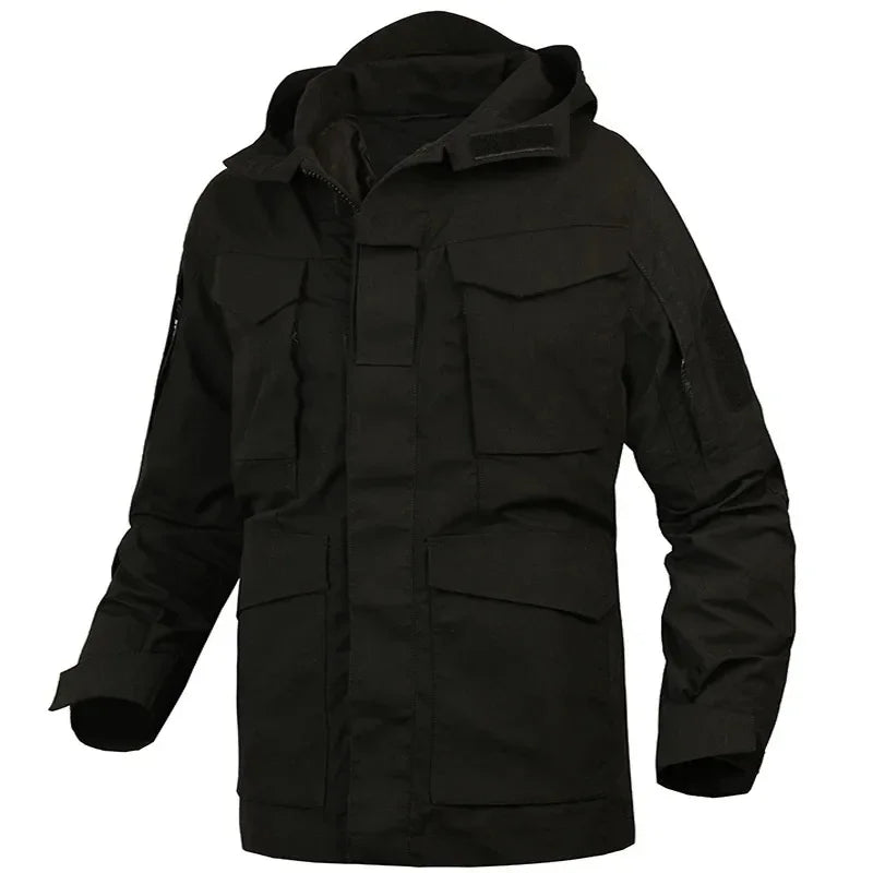 M65 UK  Men Autumn Flight Pilot Coat  Clothes Casual Tactical Hoodie Hunting Field Jacket Windbreaker Waterproof Jackets