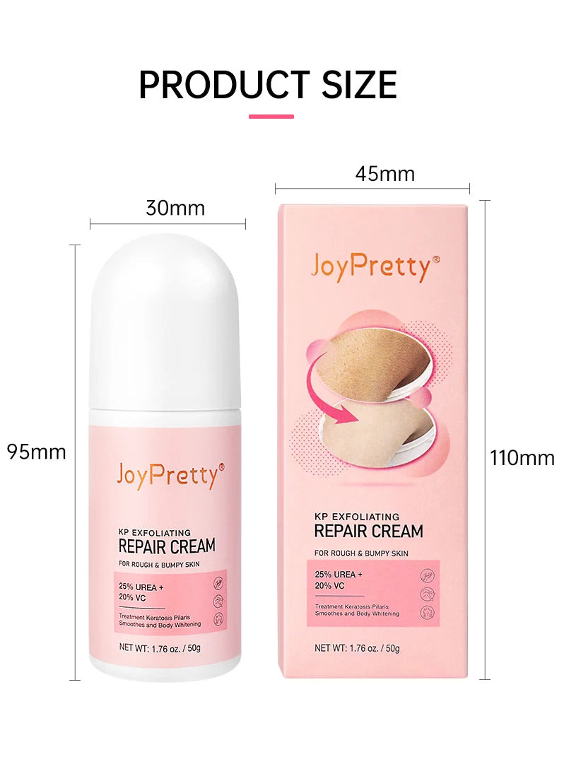 JoyPretty Chicken Remover Skin Care Body Cream Keratosis Pilaris Treatment Skin Repair Body Lotion Moisturizing Whiten Body Care