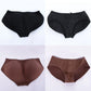 Female Underpants Nylon Low Waist Traceless Pads Comfortable Panties Sports Style Women Breathable Lifting Buttocks Underpants