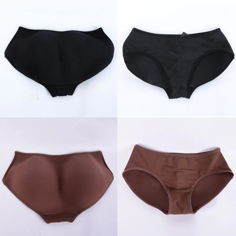 Female Underpants Nylon Low Waist Traceless Pads Comfortable Panties Sports Style Women Breathable Lifting Buttocks Underpants