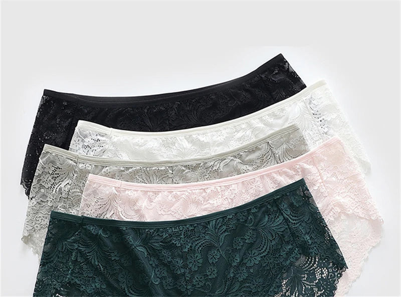 Underwear women cotton ropa interior femenina oversized lingerie lace soft calzones para mujer elegant seamless sexy panties new