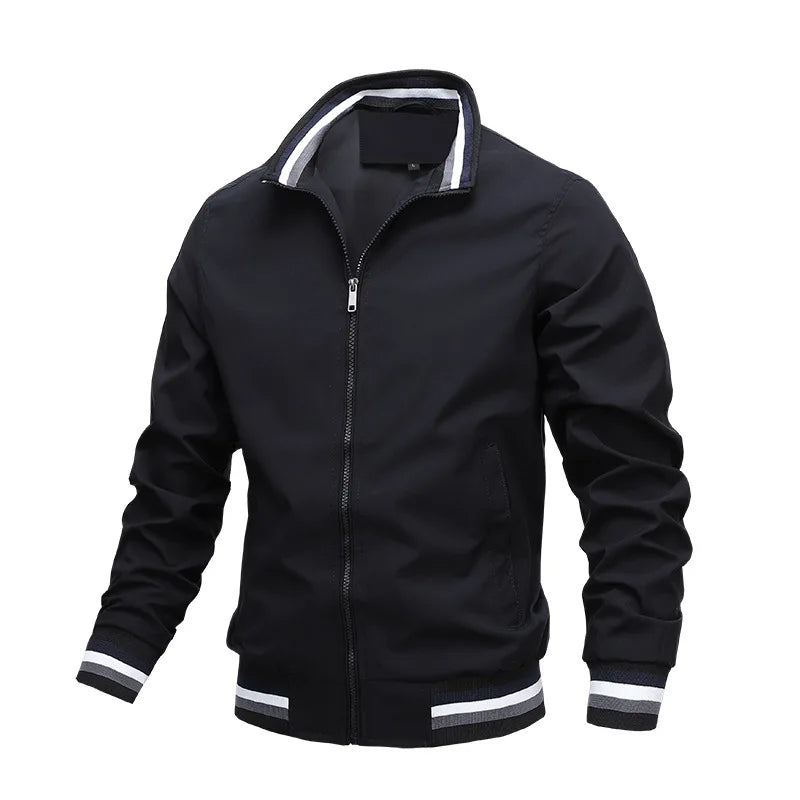 Windbreak Men's Bomber jacket Casual Zipper Coat Outdoor Sports jacket Spring Autumn Military Motorcycle jacket Oversized 6XL