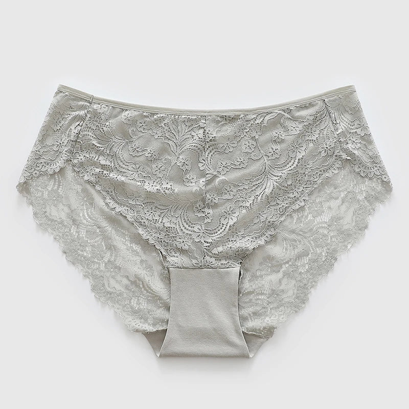 Underwear women cotton ropa interior femenina oversized lingerie lace soft calzones para mujer elegant seamless sexy panties new