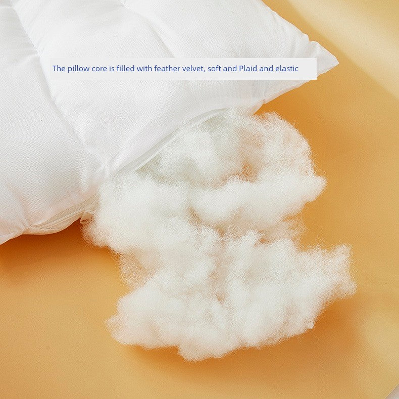 Kids Baby Removable and Washable Cotton Pillow