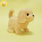 Plush Electric Puppy Simulation Pet Dog Can Walk Teddy Dog Golden Retriever Bichon Frize Dog Children Can Bark Run And Rock